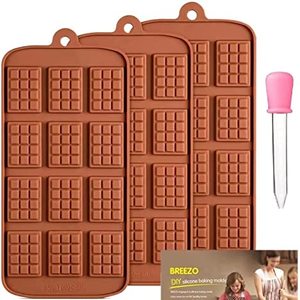 Silicone Chocolate Non-Stick, Reusable Moulds