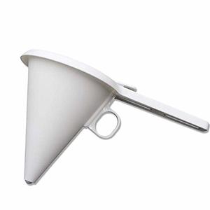 White Adjustable Chocolate Funnel For Baking